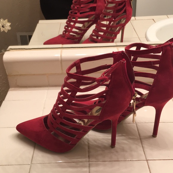 Charlotte Russe Shoes - Charlotte Rousse red shoes